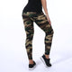 Style Slim Stretch Trouser Army Green Leggings