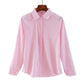 Women Casual Office Lady Long Sleeves Shirt