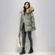 Plus size down padded jacket